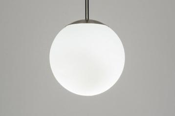 Rietveld Hanglampen - Wit - Glas beschikbaar voor biedingen