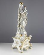 Vieux Bruxelles - Beeldje - Madonna met kind - Porselein, Antiek en Kunst