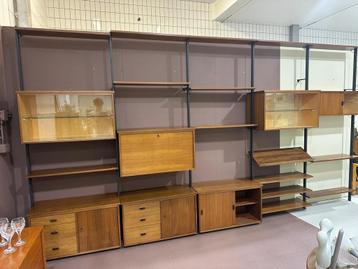Vintage modulair wandsysteem wandkast jaren 60, String beschikbaar voor biedingen