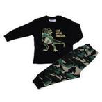 Fun2Wear - Pyjama Dino - Zwart - Maat 98 - Jongens, Verzenden, Nieuw, Jongen
