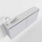 MONDIAZ TURE 120cm toiletmeubel cale. EDEN wastafel talc, Ophalen of Verzenden, Nieuw, Bad