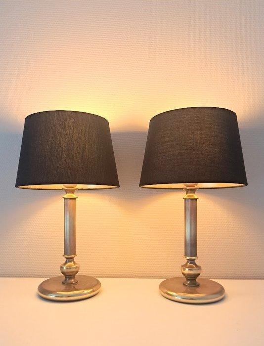 Tafellamp (2) - Fraaie set Herda lampen - Messing - Brons, Antiek en Kunst, Curiosa en Brocante