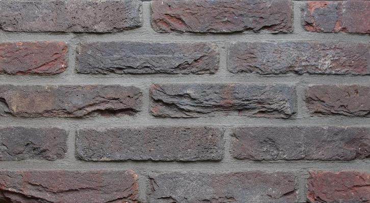 art. 1173 oud rood antraciet nuance handvorm waalformaat, Doe-het-zelf en Verbouw, Metselstenen, Bakstenen, Nieuw