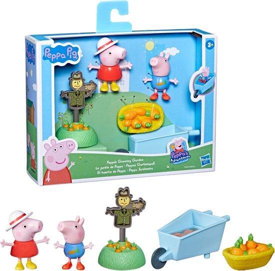 Peppa Pig Bloeiende Tuin - Speelfigurenset, Kinderen en Baby's, Speelgoed | Overig, Verzenden