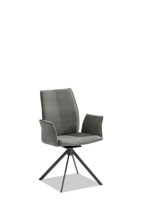 Niehoff Armleuningstoel Staal - Alpine grijs, Tuin en Terras, Tuinstoelen, Ophalen of Verzenden