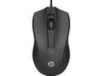 Hp -  Bedrade Muis 100  - Zwart, Computers en Software, Muizen, Hp, Muis, Verzenden, Nieuw