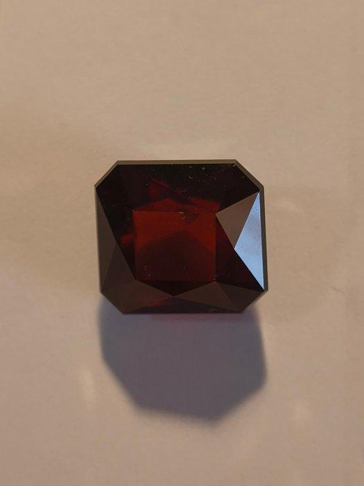 Zonder Minimumprijs - 1 pcs Rood, Oranje Hessoniet - 48.56, Sieraden, Tassen en Uiterlijk, Edelstenen