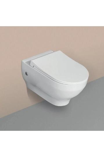 Wandcloset inclusief softclose wcbril randloos wit toiletpot beschikbaar voor biedingen