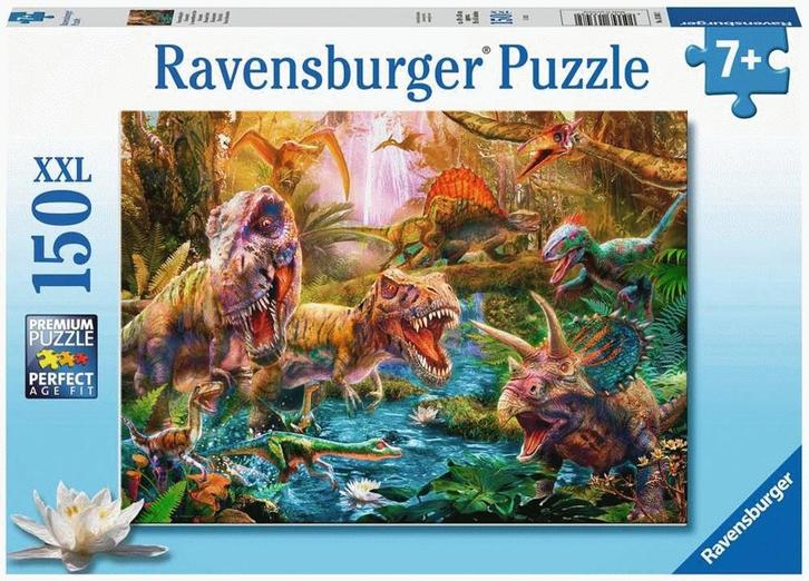 Dinosaurussen Puzzel (150 XXL stukjes) | Ravensburger -, Kinderen en Baby's, Speelgoed | Kinderpuzzels, Nieuw, Verzenden