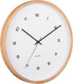 2dekans | Karlsson Wandklok Modesta - Wit - 5.5x41.6x41.6cm, Huis en Inrichting, Ophalen of Verzenden, Zo goed als nieuw