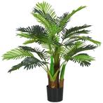 TRUUSK Kunst Palm 100 cm - 27 Takken - Kunstplant voor Binne, Verzenden, Nieuw