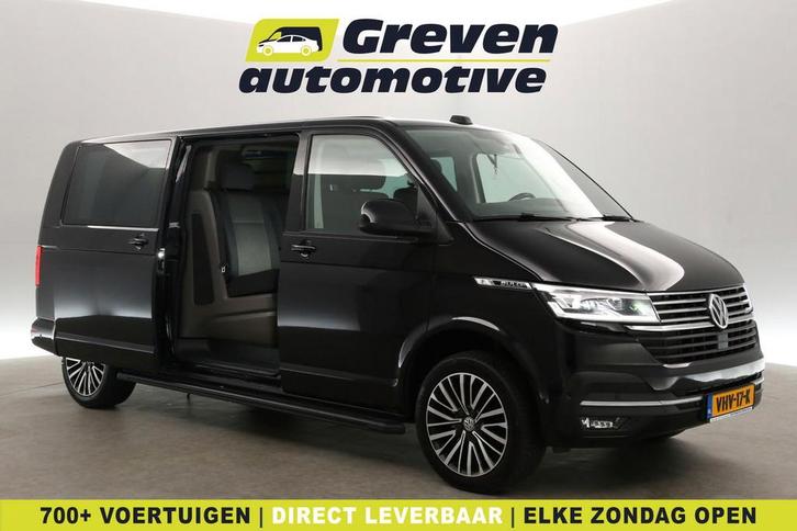 Volkswagen Transporter 2.0 TDI 199PK L2H1 Bulli Automaat DC, Auto's, Bestelauto's, Lease, Automaat, Diesel, Zwart, Volkswagen