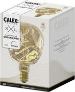 Calex Globelamp G125 E27 4W 75lm 1800K Organic Neo Champa..., Ophalen of Verzenden, Nieuw