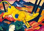Kunstdruk Franz Marc - Die gelbe Kuh 29.7x21cm, Verzenden, Nieuw