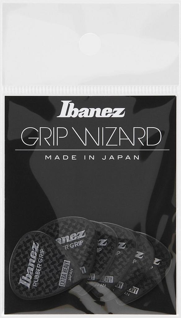 Ibanez PPA16XRGBK Rubber Grip Teardrop plectrum Extra Heavy, Muziek en Instrumenten, Instrumenten | Toebehoren, Elektrische gitaar