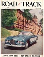 1955 ROAD AND TRACK MAGAZINE JANUARI ENGELS, Boeken, Auto's | Folders en Tijdschriften, Nieuw, Author