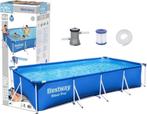 Bestway Steel Pro  zwembad  400x211x81 cm  opzetzwembad, Verzenden, 200 tot 300 cm, 80 tot 120 cm, Nieuw