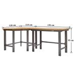 Werkbank hoekopstelling - Hoek werkbank 260 cm lang grijs, Doe-het-zelf en Verbouw, Werkbanken, Ophalen of Verzenden, Nieuw