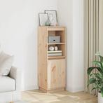 vidaXL buffetkast 37x34x110 cm massief grenenhout, Minder dan 50 cm, Verzenden, 100 tot 150 cm, Nieuw