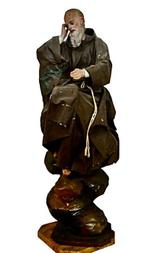 Arte delltalia Meridionale - sculptuur, Santo - 68 cm -