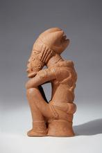 Een terracotta beeldhouwwerk - Nok - Nigeria, Antiek en Kunst
