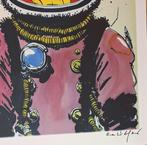 Emma Wildfang - First PIKACHU on the Moon - Watercolor and, Nieuw