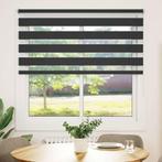 vidaXL Duo rolgordijn 140 x 175 cm zwart, Verzenden, Nieuw, Zwart