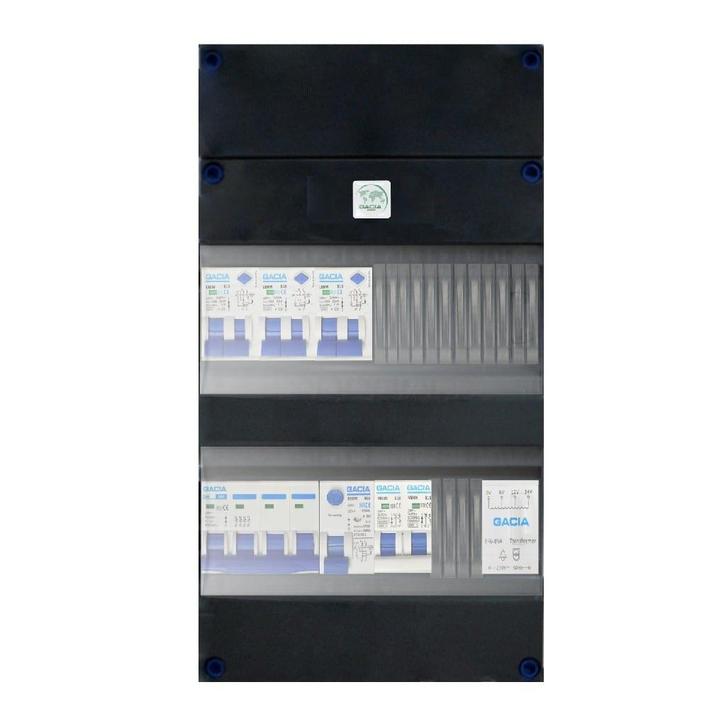 Gacia groepenkast 3 fase 3 alamat + beltrafo + kookgroep, Doe-het-zelf en Verbouw, Elektra en Kabels, Nieuw, Ophalen of Verzenden