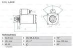 Startmotor / Starter FORD FIESTA V,Van,VI (1.4 TDCi,1.6..., Auto-onderdelen, Ophalen of Verzenden, Nieuw