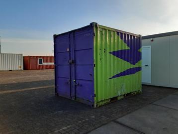 10ft. container met stalen vloer HS-1500 beschikbaar voor biedingen