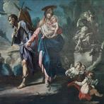 Nicola Grassi (1682-1748), Cerchia di - Fuga in Egitto, Antiek en Kunst