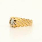 Ring - 18 karaat Geel goud - Diamant, Nieuw