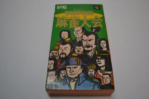 Super Mahjong Taikai (SFC), Spelcomputers en Games, Games | Nintendo Super NES, Zo goed als nieuw, Verzenden