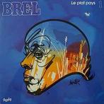 LP gebruikt - Jacques Brel - 1 - Le Plat Pays, Zo goed als nieuw, Verzenden