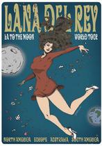 Posters - Poster Lana del Rey - LA to the Moon, Verzenden, Zo goed als nieuw