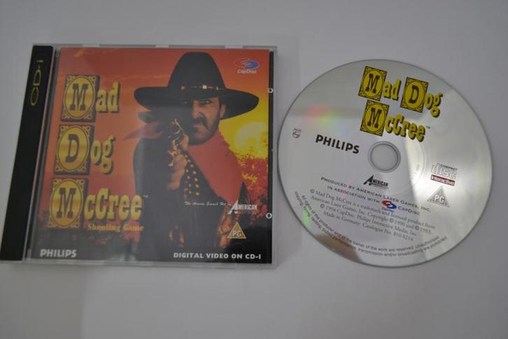 Mad Dog McCree (CD-I), Spelcomputers en Games, Spelcomputers | Overige, Zo goed als nieuw, Verzenden
