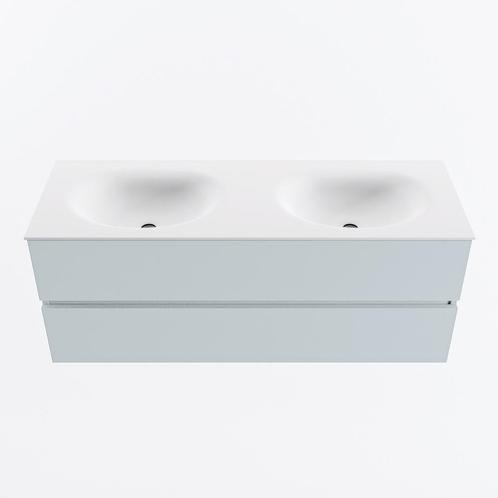 MONDIAZ VICA 130cm badmeubel onderkast Clay 2 lades., Doe-het-zelf en Verbouw, Sanitair, Bad, Nieuw, Ophalen of Verzenden