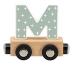 Tryco Houten Gekleurde Lettertrein - Letter M TR-353032, Verzenden, Nieuw