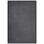 vidaXL Deurmat 80x120 cm antracietkleurig, Verzenden, Nieuw