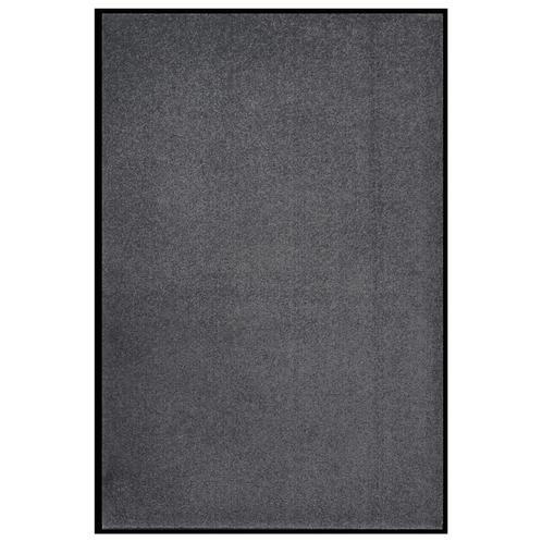 vidaXL Deurmat 80x120 cm antracietkleurig, Tuin en Terras, Deurmatten, Nieuw, Verzenden