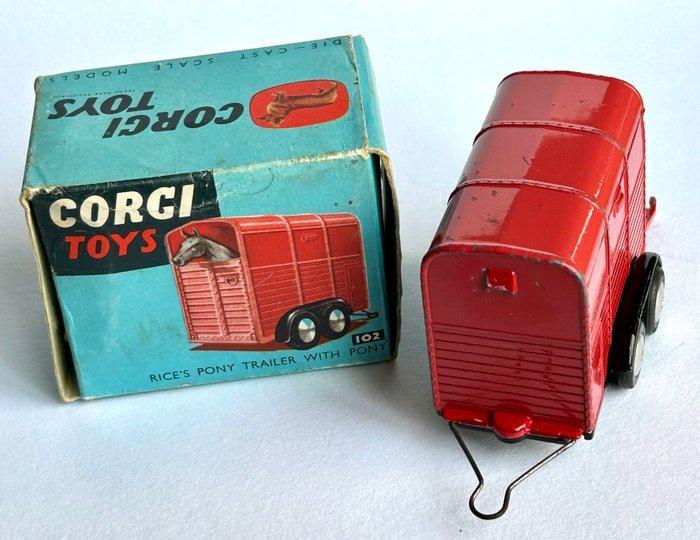Corgi - Model vrachtwagen - Corgi Toys 102 Rices Pony, Hobby en Vrije tijd, Modelauto's | 1:5 tot 1:12