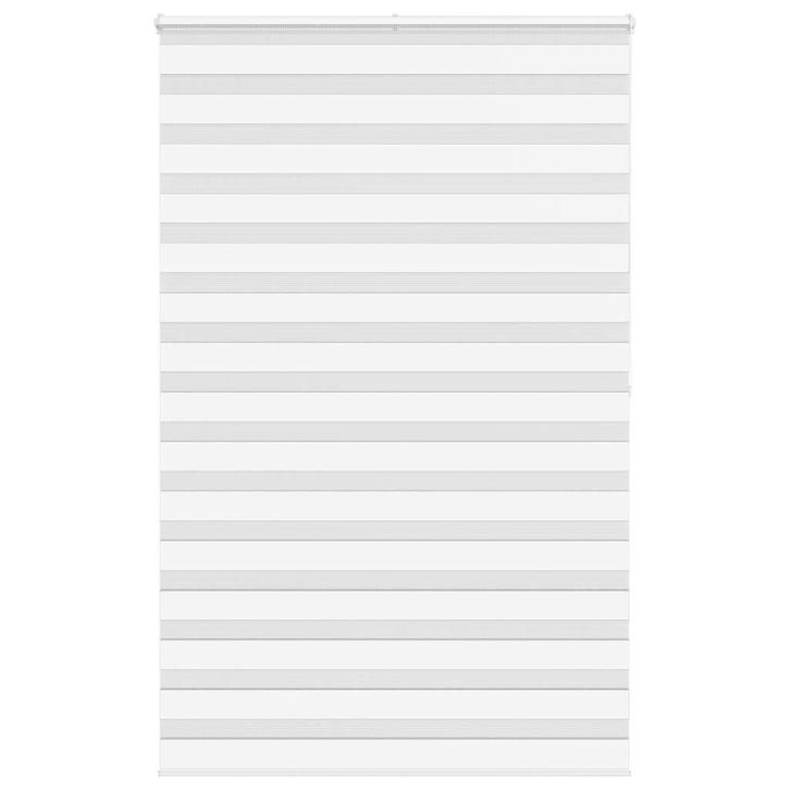 vidaXL Zebra rolgordijn 140x200 cm stofbreedte 135,9cm, Huis en Inrichting, Stoffering | Gordijnen en Lamellen, Wit, Nieuw, Verzenden