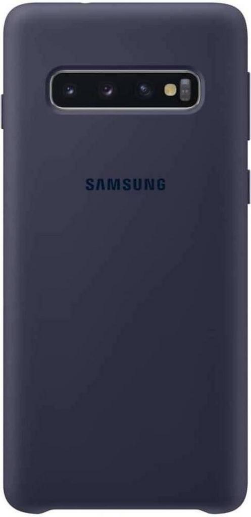 Samsung Silicone Cover - voor Samsung Galaxy S10 - Blauw, Telecommunicatie, Mobiele telefoons | Hoesjes en Frontjes | Overige merken
