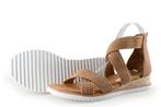 Bobs Sandalen in maat 37 Beige, Verzenden, Beige, Sandalen of Muiltjes, Zo goed als nieuw
