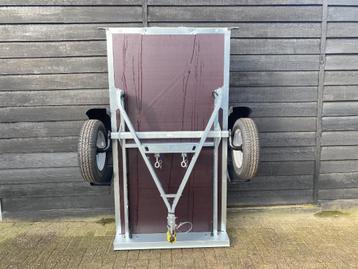 NIEUW  Opklapbare inklapbare opvouwbare aanhangwagen ACTIE beschikbaar voor biedingen