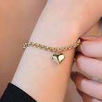 Zonder Minimumprijs - Schakelarmband - 14 karaat Geel goud -, Sieraden, Tassen en Uiterlijk, Antieke sieraden