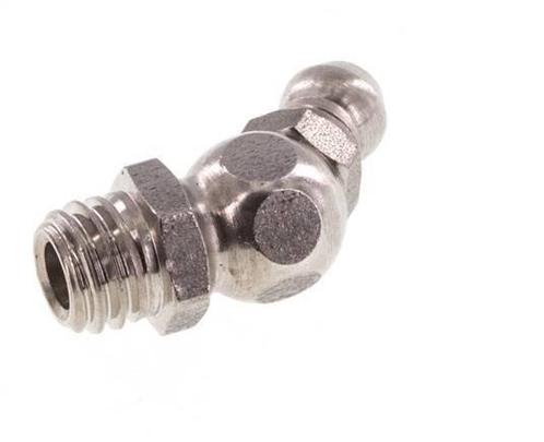 Haakse Hydraulische Smeernippel RVS M8 DIN 71412, Doe-het-zelf en Verbouw, Overige Doe-het-zelf en Verbouw, Nieuw, Verzenden