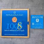 Italië. Lire - Serie Divisionale + Cofanetto - Ag 835‰ 1981, Postzegels en Munten