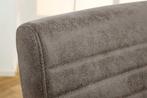 Moderne sledestoel LOFT taupe grijs microvezel met, Huis en Inrichting, Stoelen, Ophalen of Verzenden, Nieuw