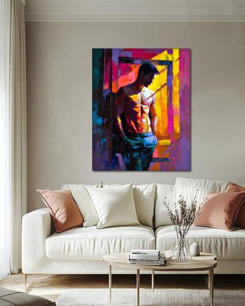 Michael Mey - The Vivid Hunk - XL, Antiek en Kunst, Kunst | Schilderijen | Modern
